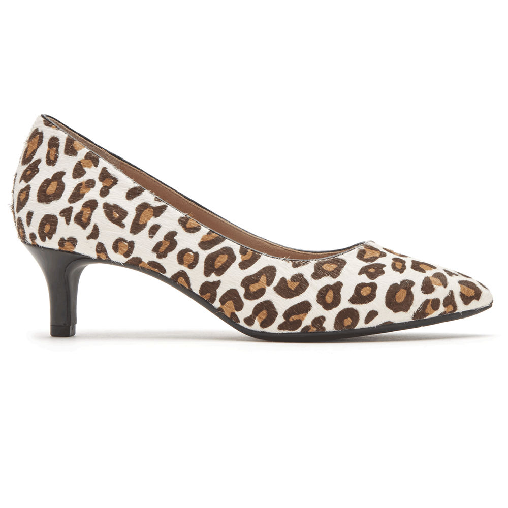 Rockport Singapore Womens Pumps - Total Motion Kalila Leopard - MC0231689